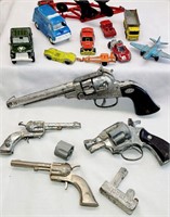 Antique Metal Cap Guns & Toy Vehicles - Junk Yard