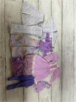 Purple barbie clothes lot