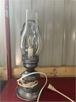 Vintage lamp Oil lamp plug in