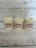 Heart candle holders
