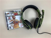 Sony Playstation NBA2k10 & USB Headset