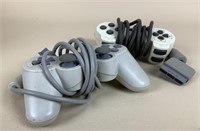 Vintage Lot of  Playstation Controllers