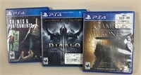 Sony PS4 Game Lot