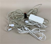 Lot of Apple Chargers and Cables