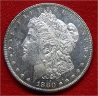 1880 Morgan Silver Dollar - Proof Like
