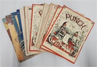 Collection of 12 "Punch" Magazines