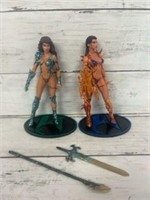 Witchblade figures