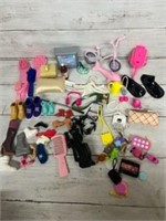 Lot of barbie accessories