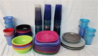 Plastic Dinnerware and Cups