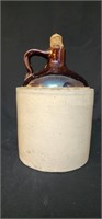 1 Gallon Crock Jug w/Cork