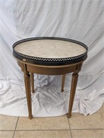 Round Marble Side Table