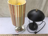 2- TABLE LAMPS