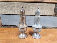 EMPIRE STERLING WEIGHTED SALT & PEPPER SHAKERS