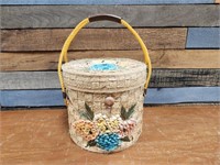 DECORATIVE BASKET HANDCRAFTED IN THE PHILLIPINES
