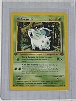 Pokemon Nidoran 57/64 1st Edition Jungle