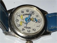 Bradley 60s 70s Swiss Watch Disney Donald Duck