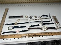 Lot of 10 Watches and Watch Parts