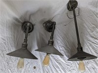 3 Industrial Light Fixtures