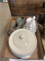 Stoneware Pot / Tape Dispenser
