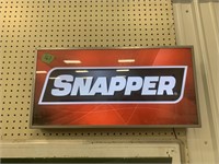 Snapper lighted Sign- Works