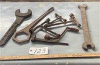 Antique Buggy Tools with assorted other tools