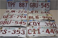 LARGE LOT OF NB LICENSE PLATES
