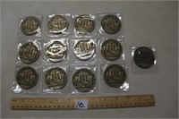 CAST COINS - MEDALS