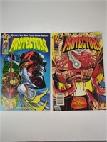 Malibu Comics Protectors #3 and 5