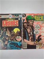 DC Comics The Losere #160 and Sgt Rock #389
