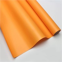 Frosted Floral Wrapping Paper (Orange)