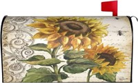 Vintage Sunflower Mailbox Cover