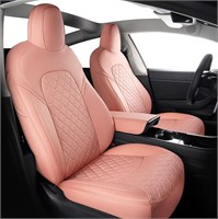 Faux Leather Seat Covers for 20-21 Tesla Model Y