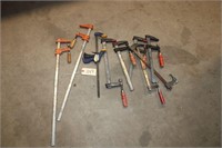 Assorted Bar Clamps