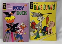 Gold Key Moby Dick  Issue 18 & Bugs Bunny Issue118