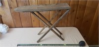 Childs Wooden Ironing Board (damaged)