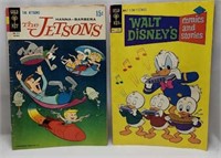 Gold Key Comics  The Jetsons Issue 28 & Walt