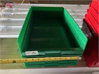 5 Plastic Green bins