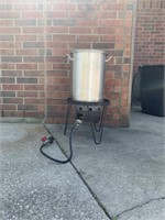 Boiler Pot w/Lid & Propane Burner
