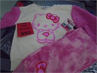 Hello Kitty 2 Piece Sweatshirt and Pant Active Set