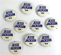 Vintage Jesse Jackson '84 Pins