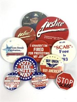 Vintage Union Buttons & More