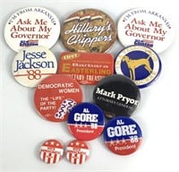Vintage Democratic Pins