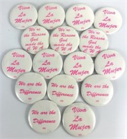Vintage CWA/Women's Rights Buttons