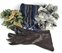 Collection Of Scarves & Gloves