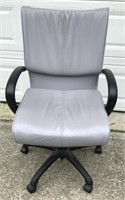 Adjustable Grey Executive Office Chair
