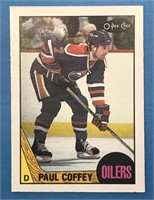 Paul Coffey 1987 Oilers Hockey Card