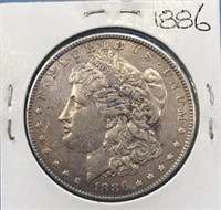 1886 Morgan Silver Dollar USA