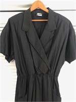 VINTAGE MG WOMEN'S BLACK DRESS