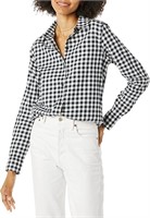 3 Pack Long-Sleeve Plaid Flannel Shirt -Medium