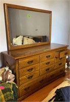 Link Taylor Oak Countryside Wide Dresser With